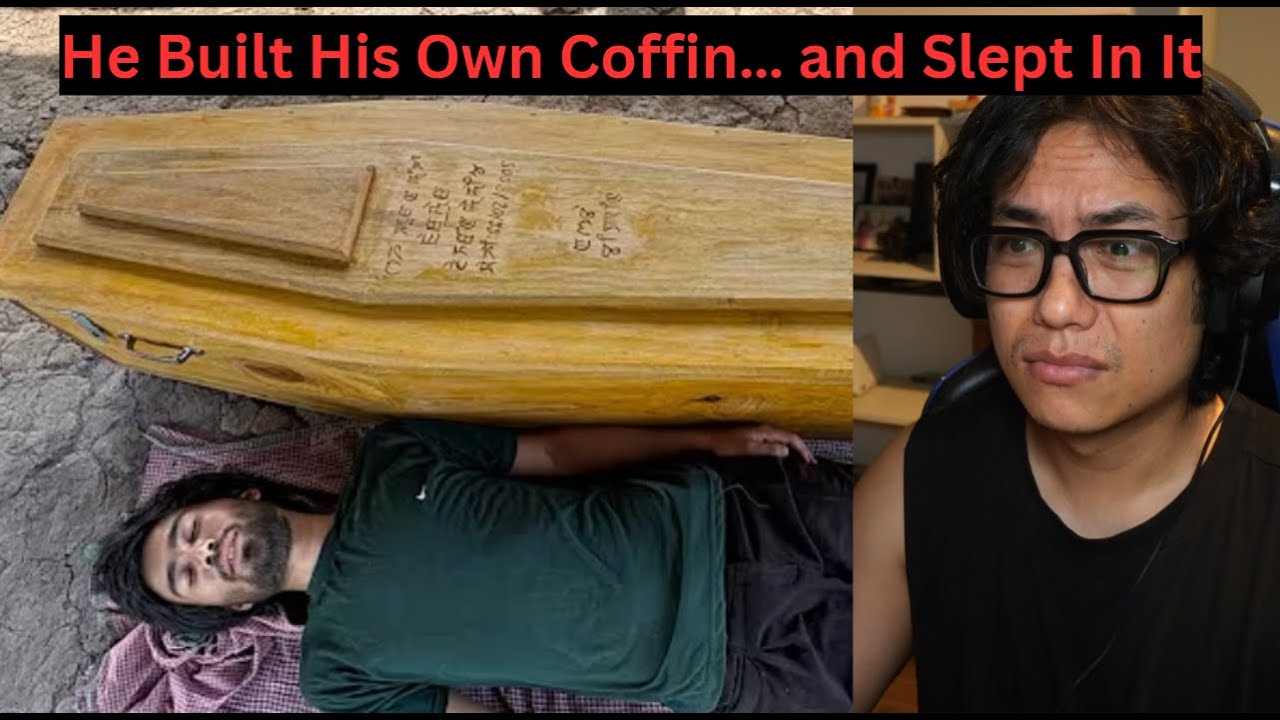 He Actually BUILT His Own Coffin 😱 ||  Mei Reacts 51