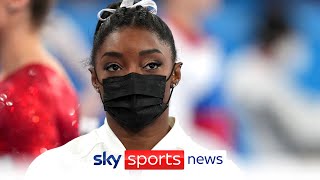 Simone Biles withdrew from the gymnastics team final to protect her mental health
