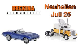 Brekina Modellauto Neuheiten Juli 2025 Spur H0