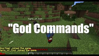 Minecraft 1-minute Plugin Review: God Commands (funny yakety sax)