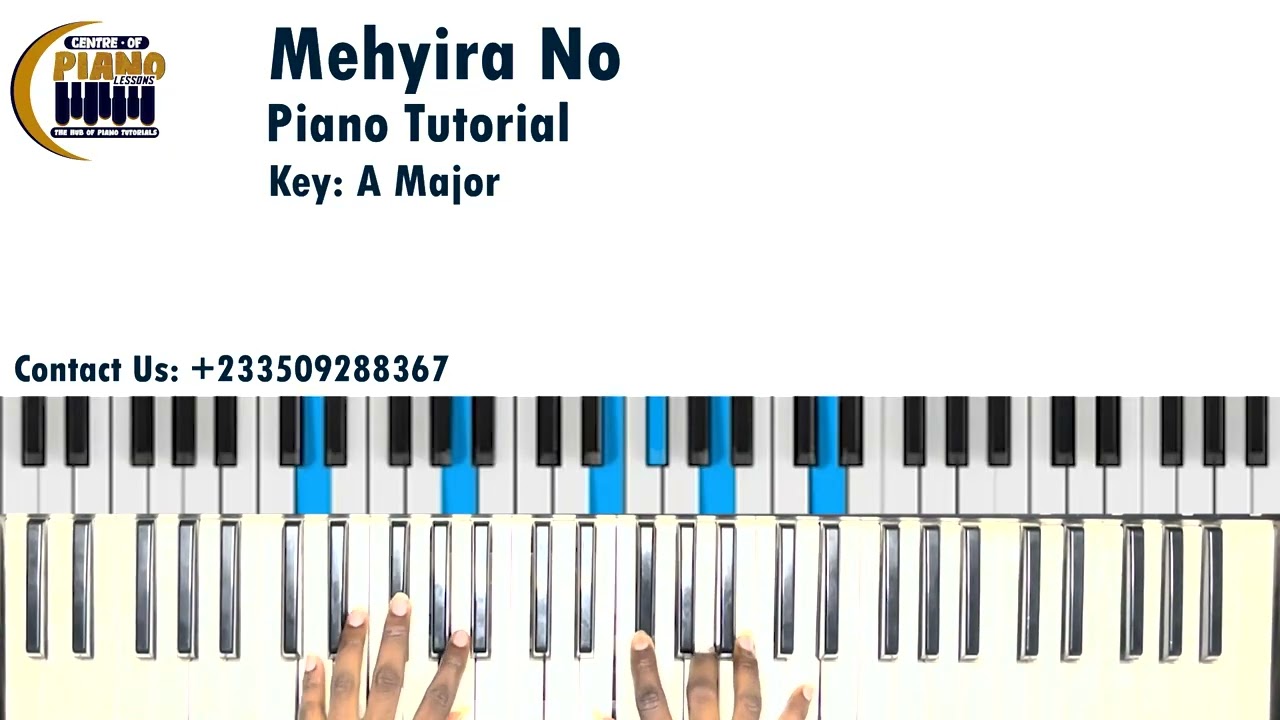How to Play Mehyira No by The Blood Crew || Piano Tutorial 