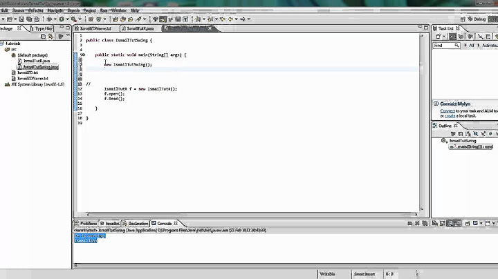 Java Tutorial | Reading from a file to a JTextField | Must Watch