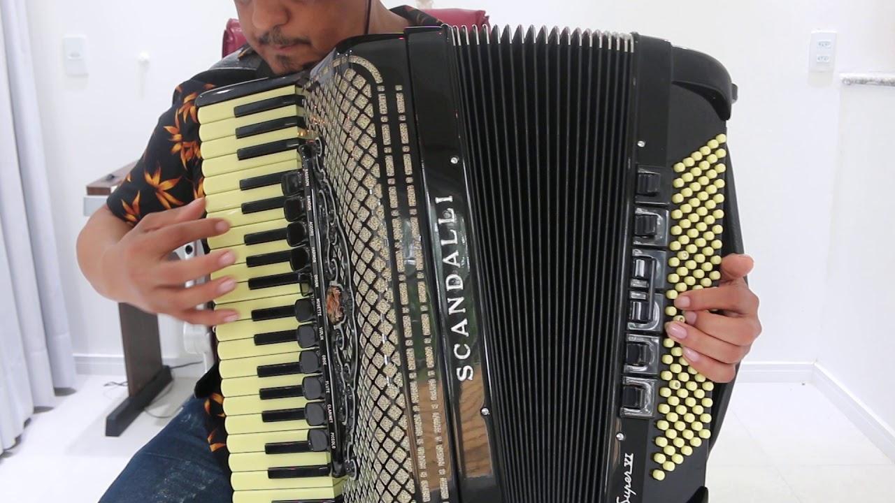 Video Aula Acordeon - Anjo Loiro. (Três Versões)