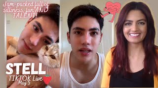 STELL TIKTOK Live May 5 | MOONLIGHT's 1st official perf 😜, duets with Naya 😻 & the uneaten Taho.....