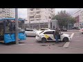 ДТП Автобус vs. Яндекс Такси (Москва Красная Пресня 2019.08.05)