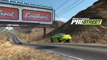 NEED FOR SPEED PRO STREET - Nevada Highway Movie [4K]