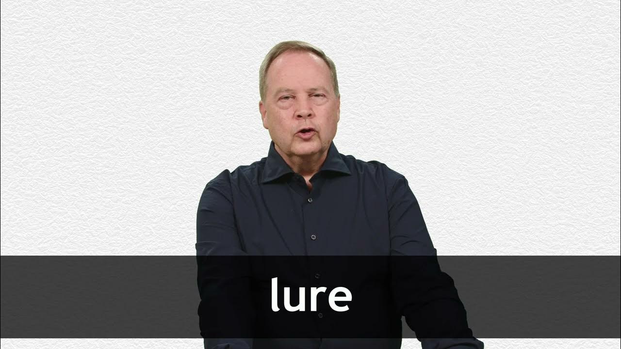 How to pronounce LURE in American English YouTube