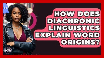 How Does Diachronic Linguistics Explain Word Origins? - SlangXplained