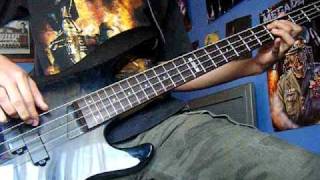 Iron Maiden - Murders in the Rue Morgue Bass cover