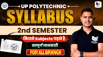 BTEUP 2ND SEMESTER NEW SYLLABUS 2025-26 | 🔴 ALL BRANCH || POLYTECHNIC 2ND SEMESTER | RACEVA SEMESTER