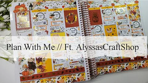 Plan With Me // Ft. AlyssasCraftShop