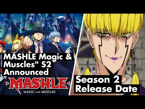 Mashle: Magic and Muscles Season 2 Confirmed With Release Window