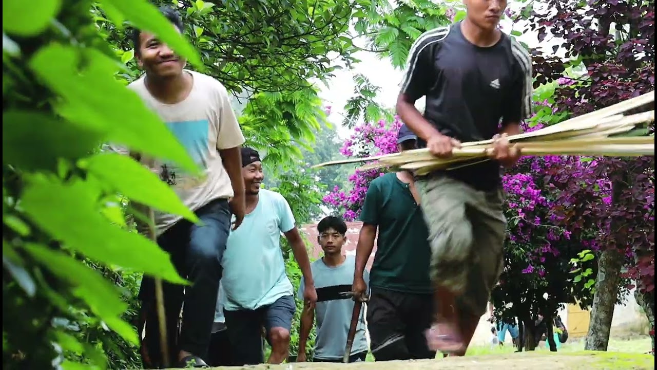 Wakching Baptist Church Youth celebrating world environment Day 2024/ message from pastor WBC