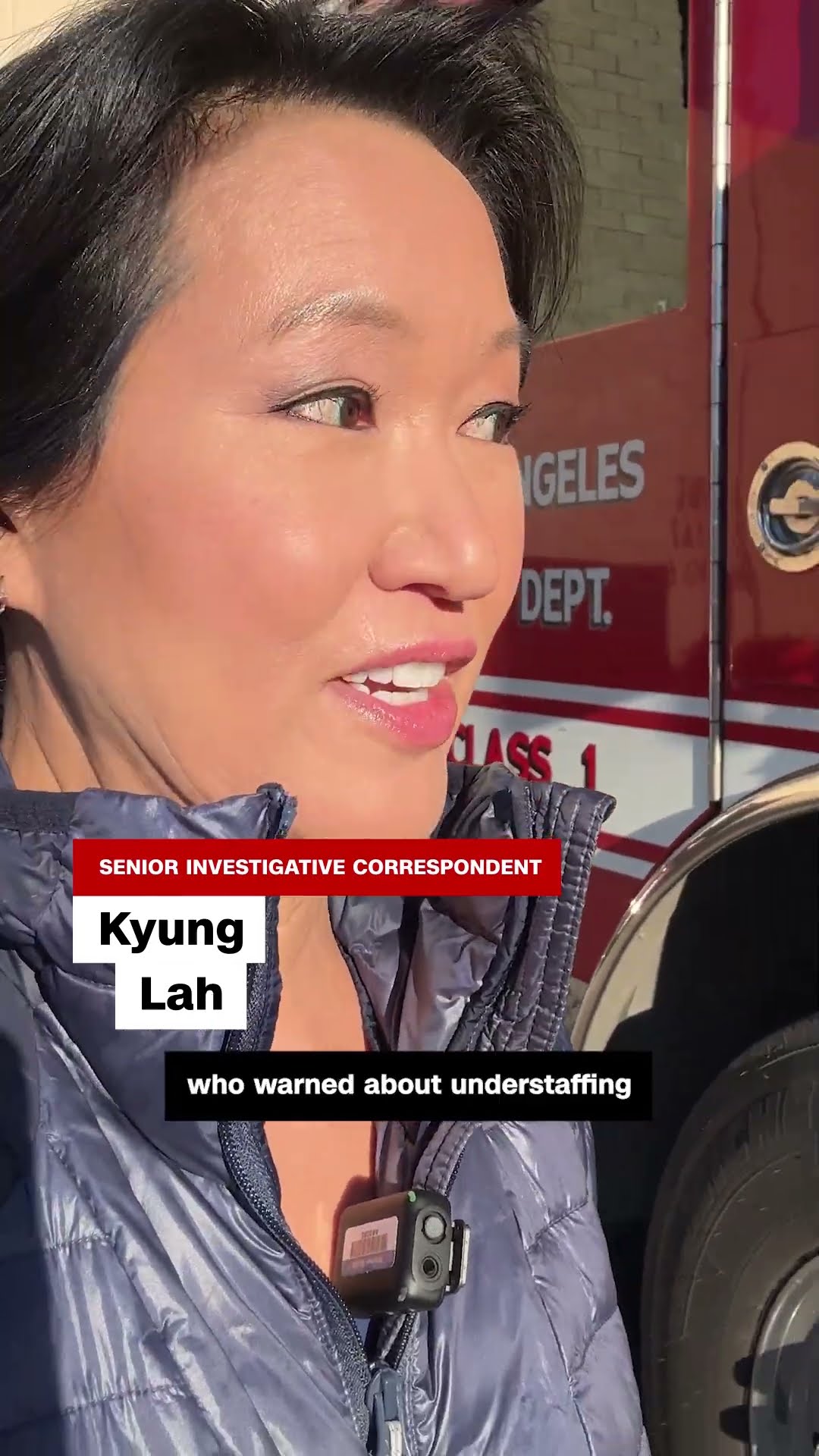 Fire captain tears up about warning