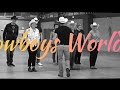 Cowboys world line dance country