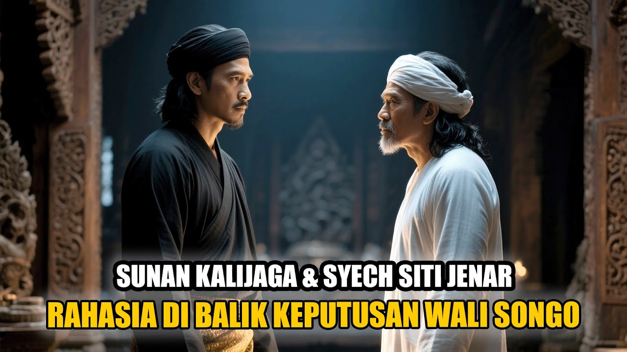 Pertemuan Sunan Kalijaga & Syech Siti Jenar — Kisah Rahasia di Balik Keputusan Wali Songo