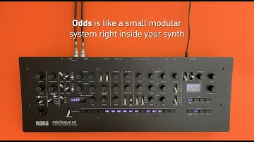 KORG Odds - playing with minilogue xd