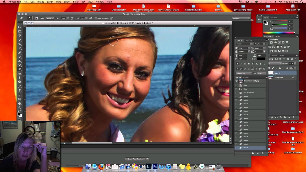 Superimposing A Face Over Another Photoshop Blinking Edit YouTube Superimposing A Face Over Another Photoshop Blinking Edit YouTube