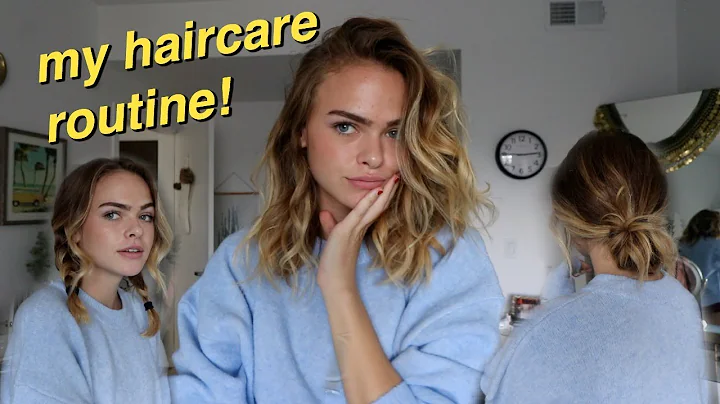 My Haircare Routine, How I Get Natural, Bouncy Cur...