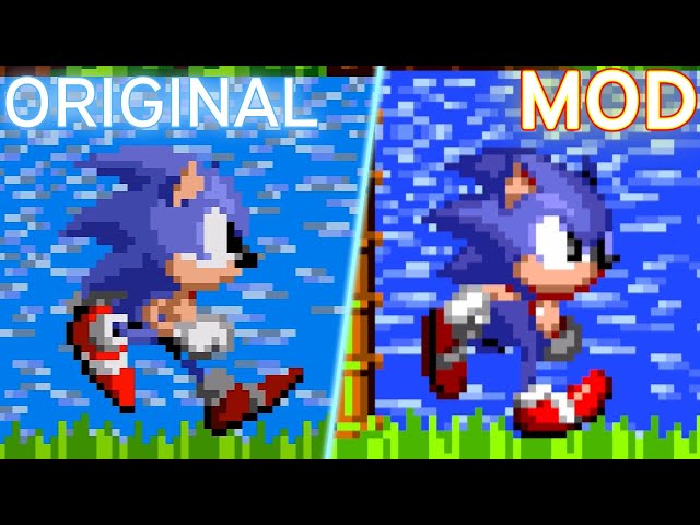 RatherNoiceSprites's Classic Sonic Sprites [Sonic the Hedgehog Forever]  [Mods]