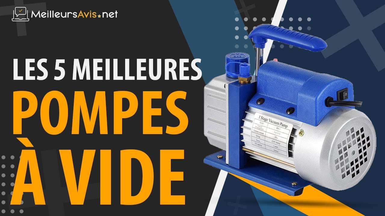 ⭐️ MEILLEURE POMPE À VIDE - Avis & Guide d'achat (Comparatif