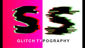HOW TO CREATE  GLITCH EFFECT IN COREL DRAW -  TYPOGRAPHY EFFECT | COREL DRAW | Typography tutorial |