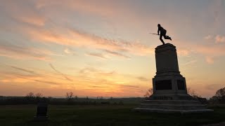 Gettysburg: Another Great Sunset On Cemetery Ridge 🌅