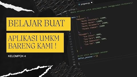 Aplikasi Pemesanan Online untuk UMKM It