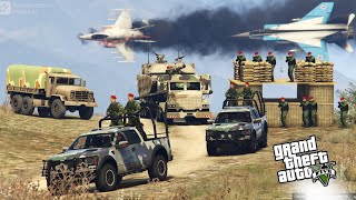 Russia Vs Ukraine War Russian Military Convoy Destroyed By Ukraine - Gta 5