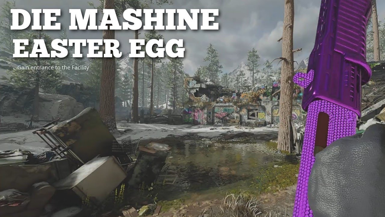 Call of Duty: Black Ops Cold War DIE MASCHINE EASTER EGG - YouTube