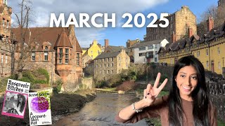 march in (mostly) london + edinburgh + booker + perfume