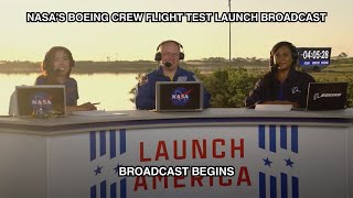 NASA’s Boeing Crew Flight Test: Broadcast Begins