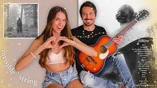 Taylor Swift ✨invisible string✨ guitar tutorial (fingerpicking + strumming)