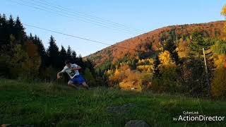 Flashkick autumn - Slowmotion