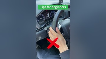 The correct use of the turn signal! Novice teaching#car #driving #tips #tutorial #fyp  #beginners