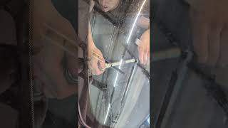 Thats where the Air suspension is hidden #mechanic #repair #mercedes #sclass #broken #car #workshop