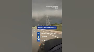 Shelf Cloud Over Florida