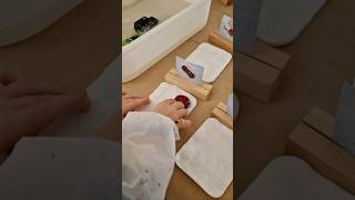 Toddler Car Wash Sensory Play! #teachingideas #parentinghacks #shorts #teacher