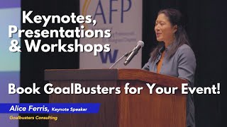 Book GoalBusters to Speak at Your Next Event