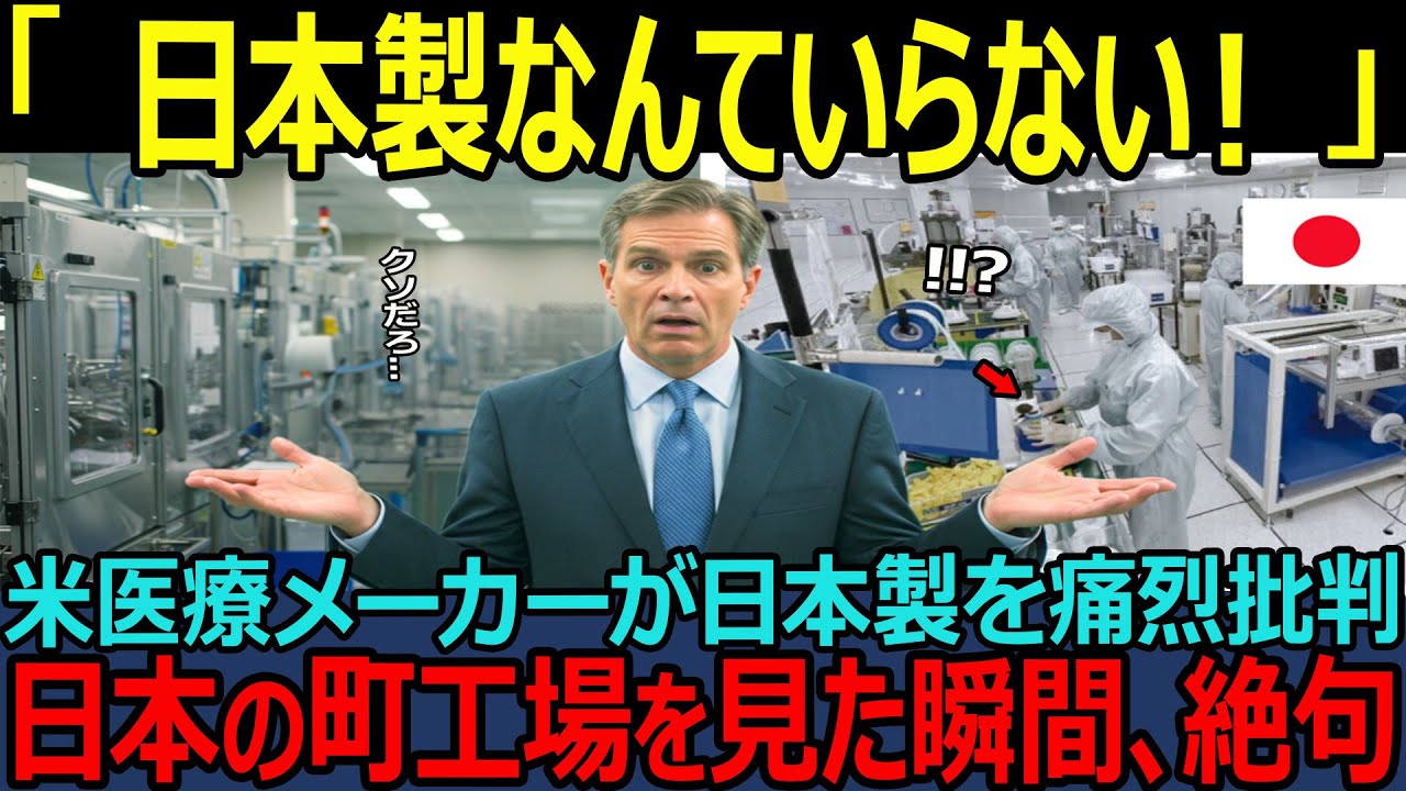 【海外の反応】「日本製なんか使えない！」アメリカの医療機器責任者が日本製品に思わず絶句した理由