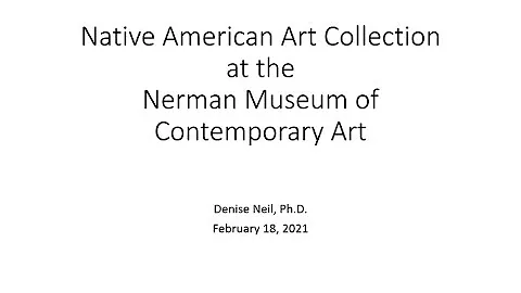 Denise Neil Ph.D. - Third Thursday Visiting Artist Presentation