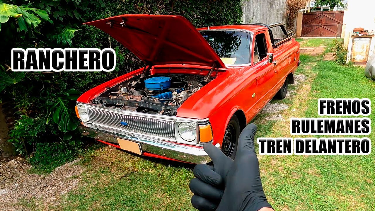 TREN DELANTERO, RULEMANES y FRENOS - FORD FALCON RANCHERO 💥
