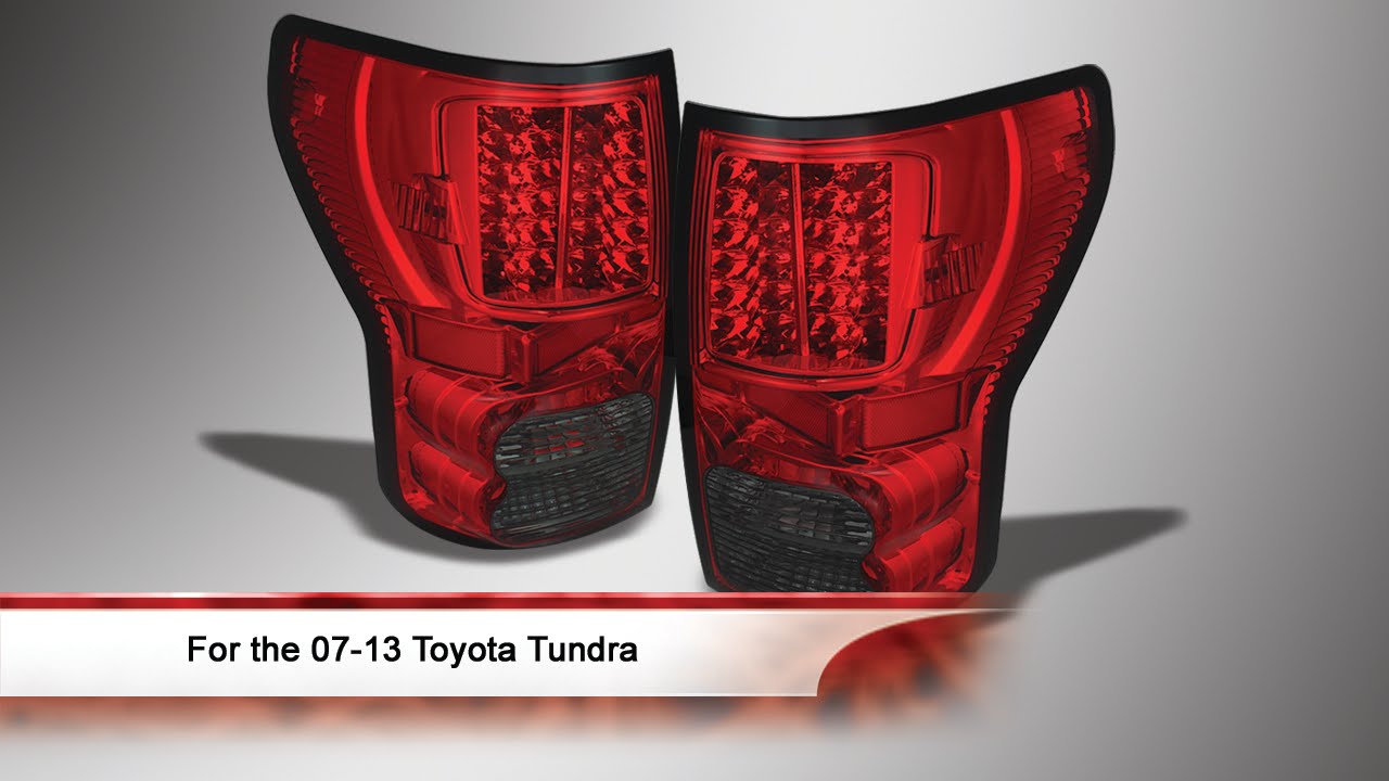 07-13 Toyota Tundra LED Tail lights - YouTube