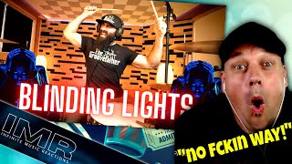 ARE YOU KIDDING? | EL ESTEPARIO SIBERIANO | Blinding Lights DRUM COVER [ First Time Reaction ]