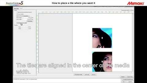 [Mimaki][RasterLinkPro5]Tiling_Layout