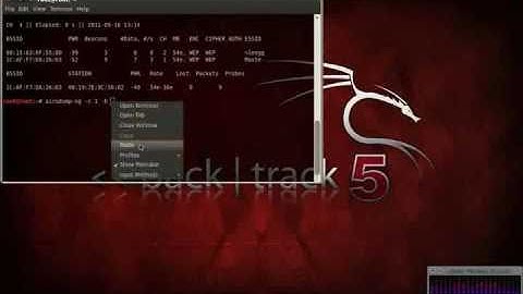 How to Hack wep key with Backtrack 5 in 2 minutes