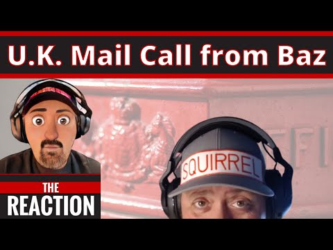 American Reacts to Mail from the U.K. | Baz Mail Call | Unboxing