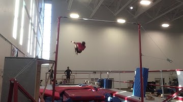Elel Baker | Double back tuck with full twist, Tramp