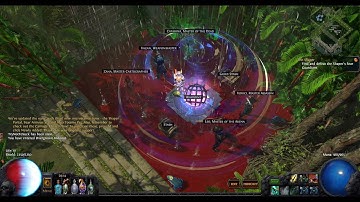 [POE][2.4] T16 Chimera map fully clear 1 death Pathfinder COC physical