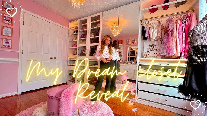 💖 NEW VIDEO ALERT!💰 Watch my pink VAULT closet tour reveal